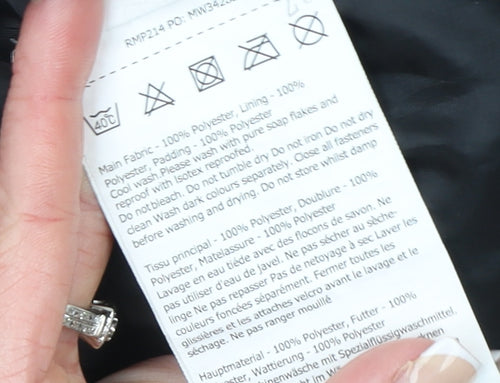 Regatta Men's Black XL Waterproof Hooded Parka Jacket