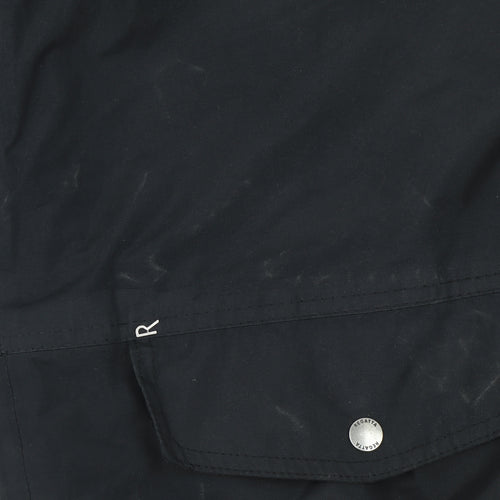 Regatta Men's Black XL Waterproof Hooded Parka Jacket
