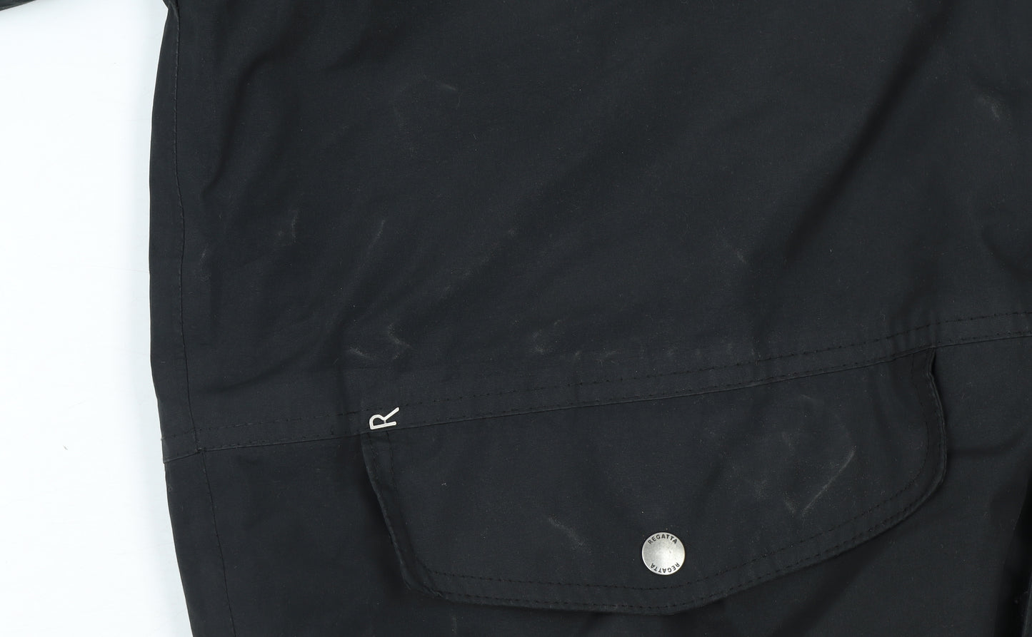 Regatta Men's Black XL Waterproof Hooded Parka Jacket