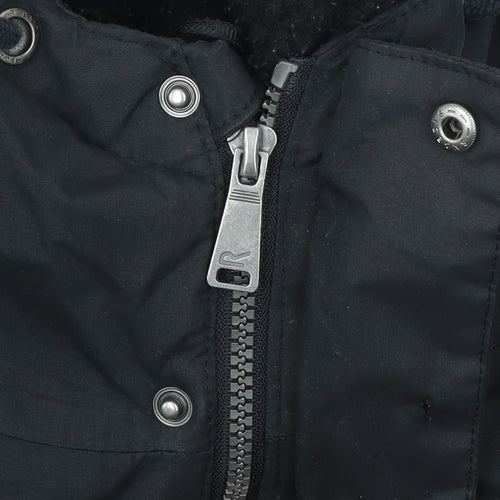 Regatta Men's Black XL Waterproof Hooded Parka Jacket