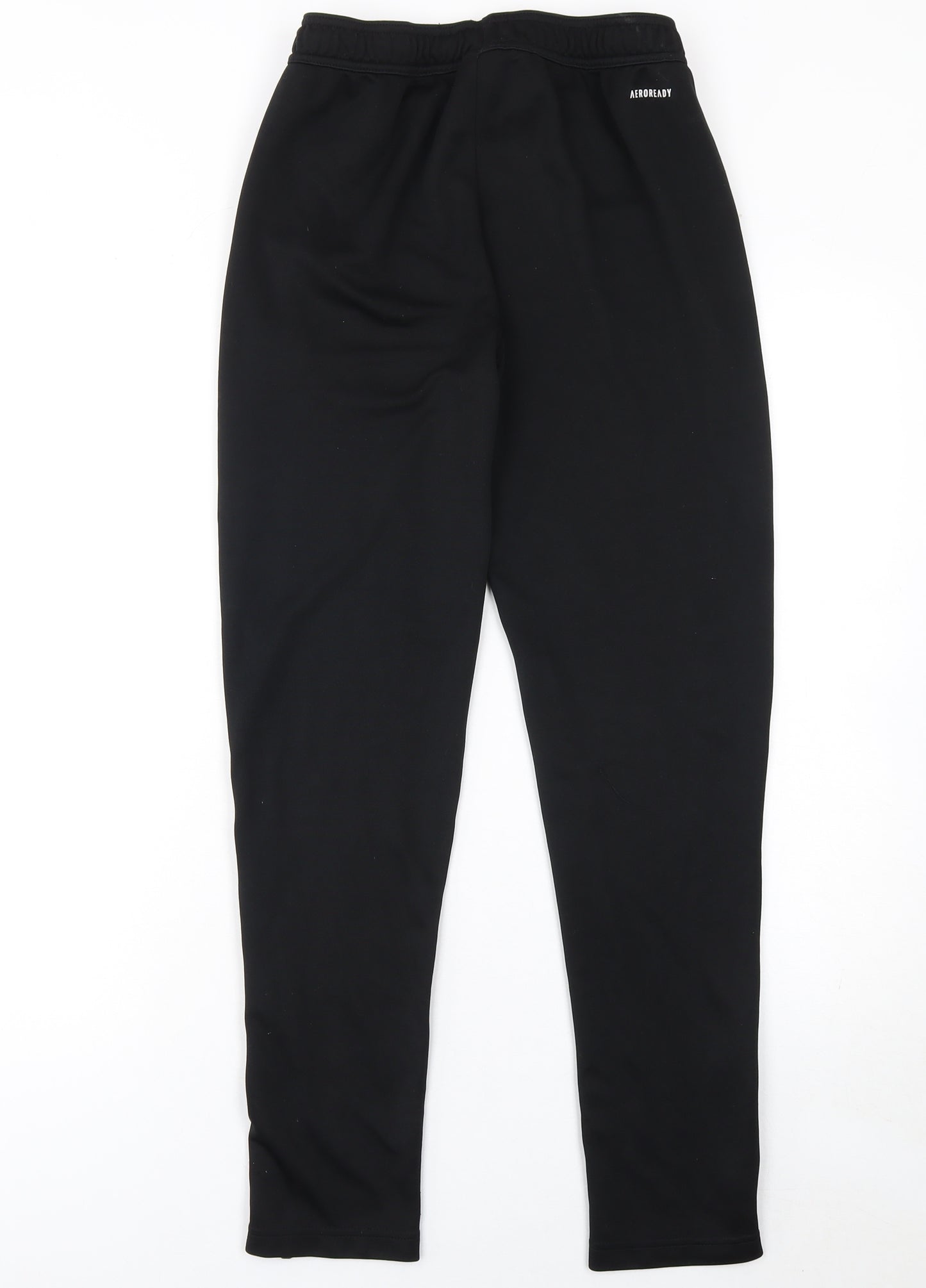 Adidas Boys Black Jogger Trousers 10 Years Elastic Waist Sports Pants