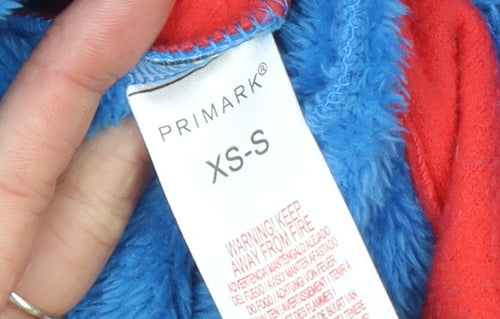 Primark Men Blue Red Marvel Captain America Fleece Onesie XS-S