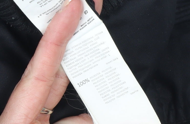 Cropp Men’s Black Puffer Hooded Winter Jacket Size M