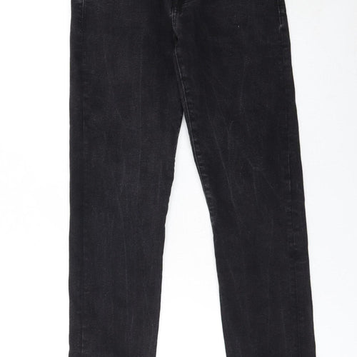 U.S. Polo Assn. Men's Black Slim Fit Jeans 30R Dark Wash Denim