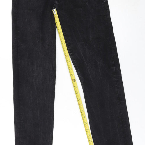 U.S. Polo Assn. Men's Black Slim Fit Jeans 30R Dark Wash Denim