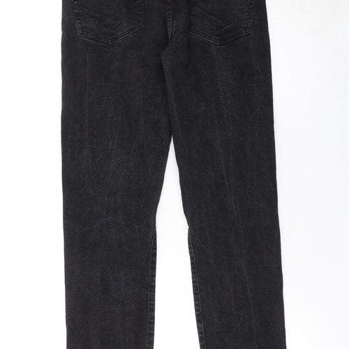 U.S. Polo Assn. Men's Black Slim Fit Jeans 30R Dark Wash Denim