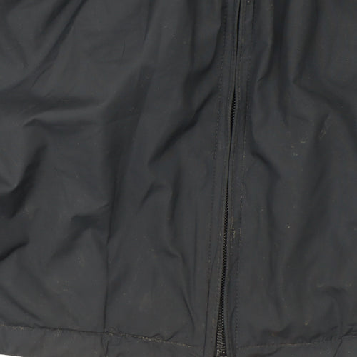Cutter & Buck Women's Black Mid-Length Windbreaker Jacket Size M