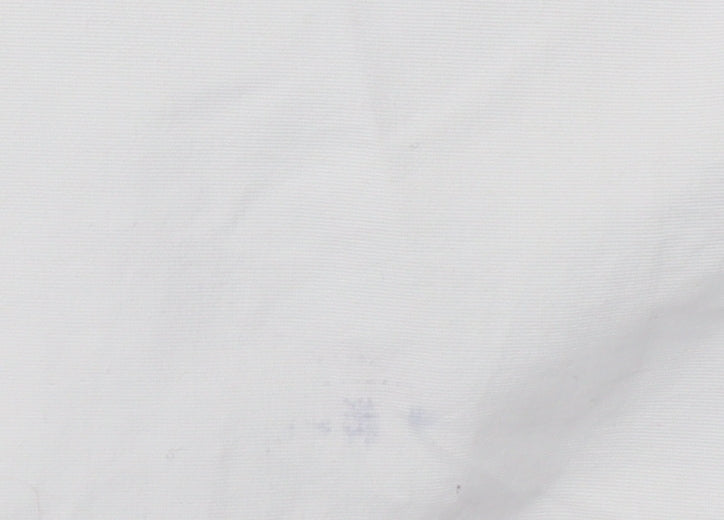 Mountainlife Womens White Waterproof Hooded Rain Jacket Size 10