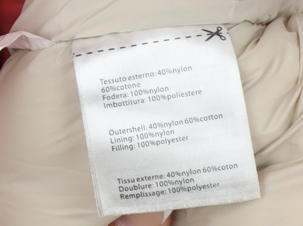 Save The Duck Girls Pink Hooded Parka Coat 10 Years Winter Insulated Jacket