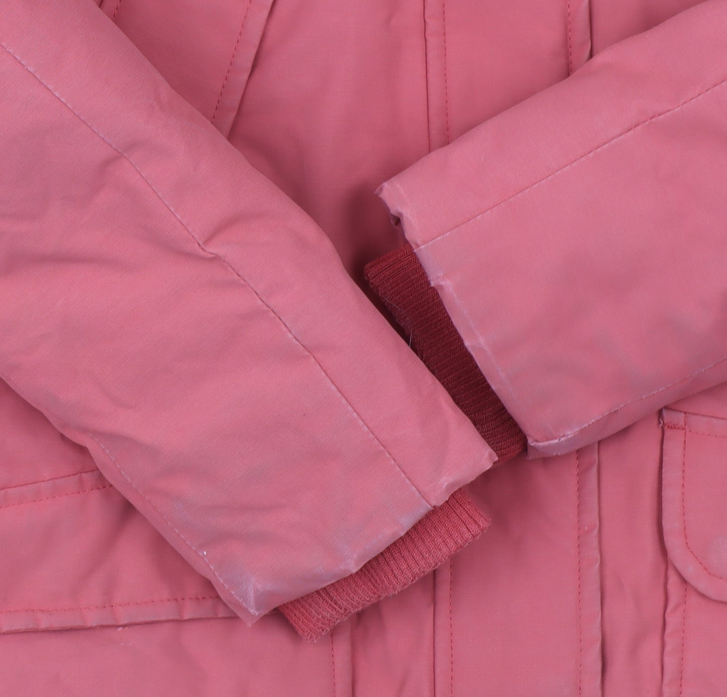 Save The Duck Girls Pink Hooded Parka Coat 10 Years Winter Insulated Jacket