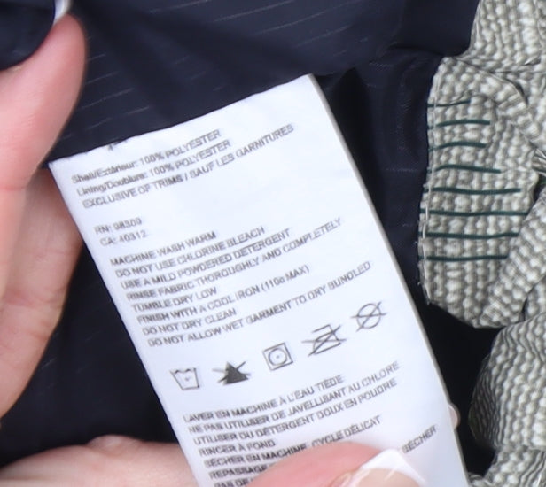 Bonfire Men’s Green Camouflage Hooded Parka Jacket Size M Waterproof Winter Coat