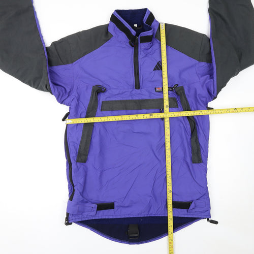 Mardale Men’s Purple L Anorak Ski Windproof Jacket Outdoor Lined