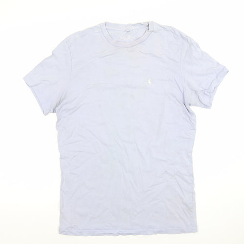 Jack Wills Men's Blue Cotton Crew Neck Short Sleeve T-Shirt Size S