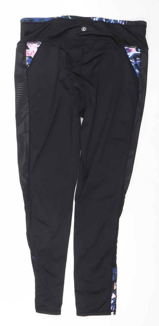 Dunnes Stores Women’s Black Performance Sport Leggings Size L