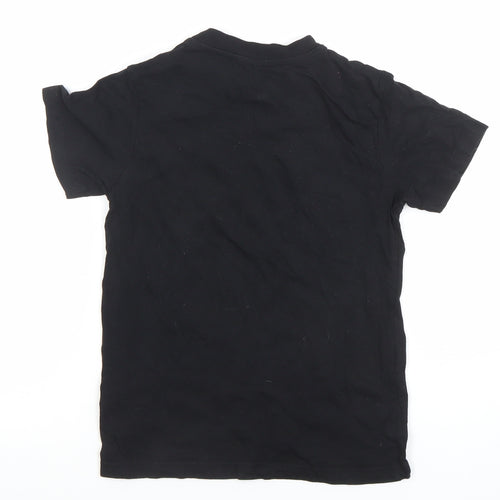 Primark Boys Black NYC Harlem Graphic T-Shirt 8-9 Years