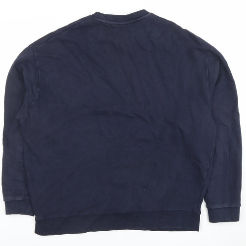 ASOS Men’s Blue Regular Fit Crew Neck Sweatshirt M