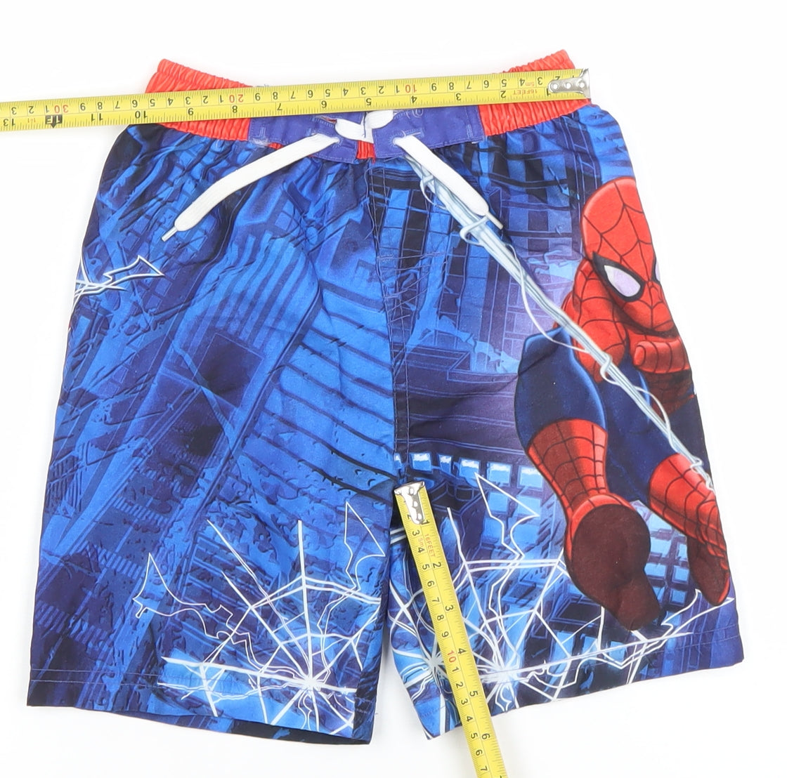 Marvel Spider-Man Boys Blue 5-6 Years Board Shorts Swimwear