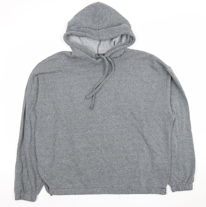 ASOS Women Grey Size 14 Pullover Hoodie Lightweight Casual