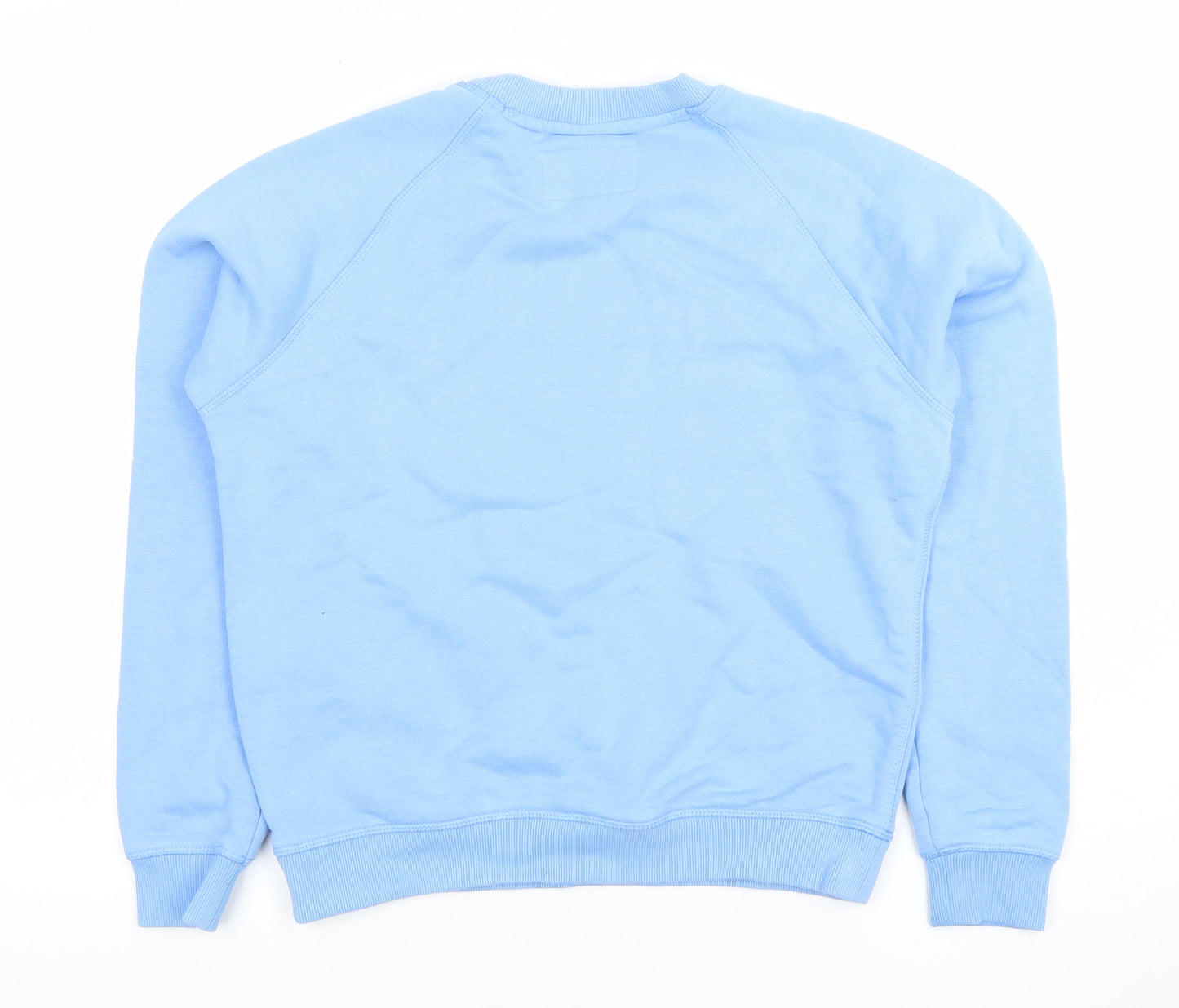 Jack Wills Women Blue Crew Neck Long Sleeve Pullover Sweatshirt UK 4