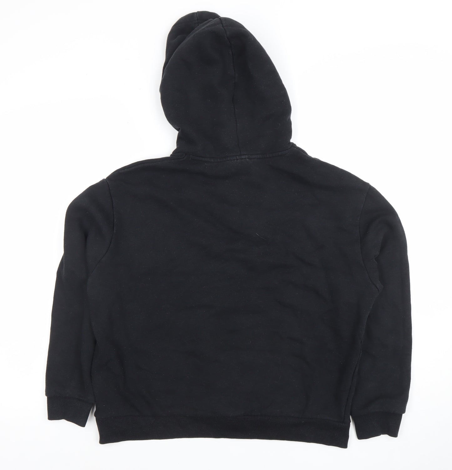 Body&Fit Women's Black Pullover Hoodie XS Fleece Cotton Blend Classic Fit