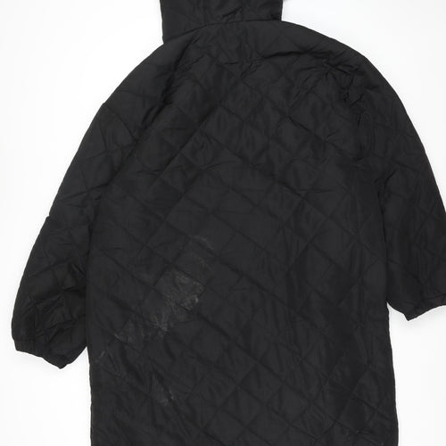 Dorothy Perkins Women’s Black Quilted Hooded Puffer Jacket Size L