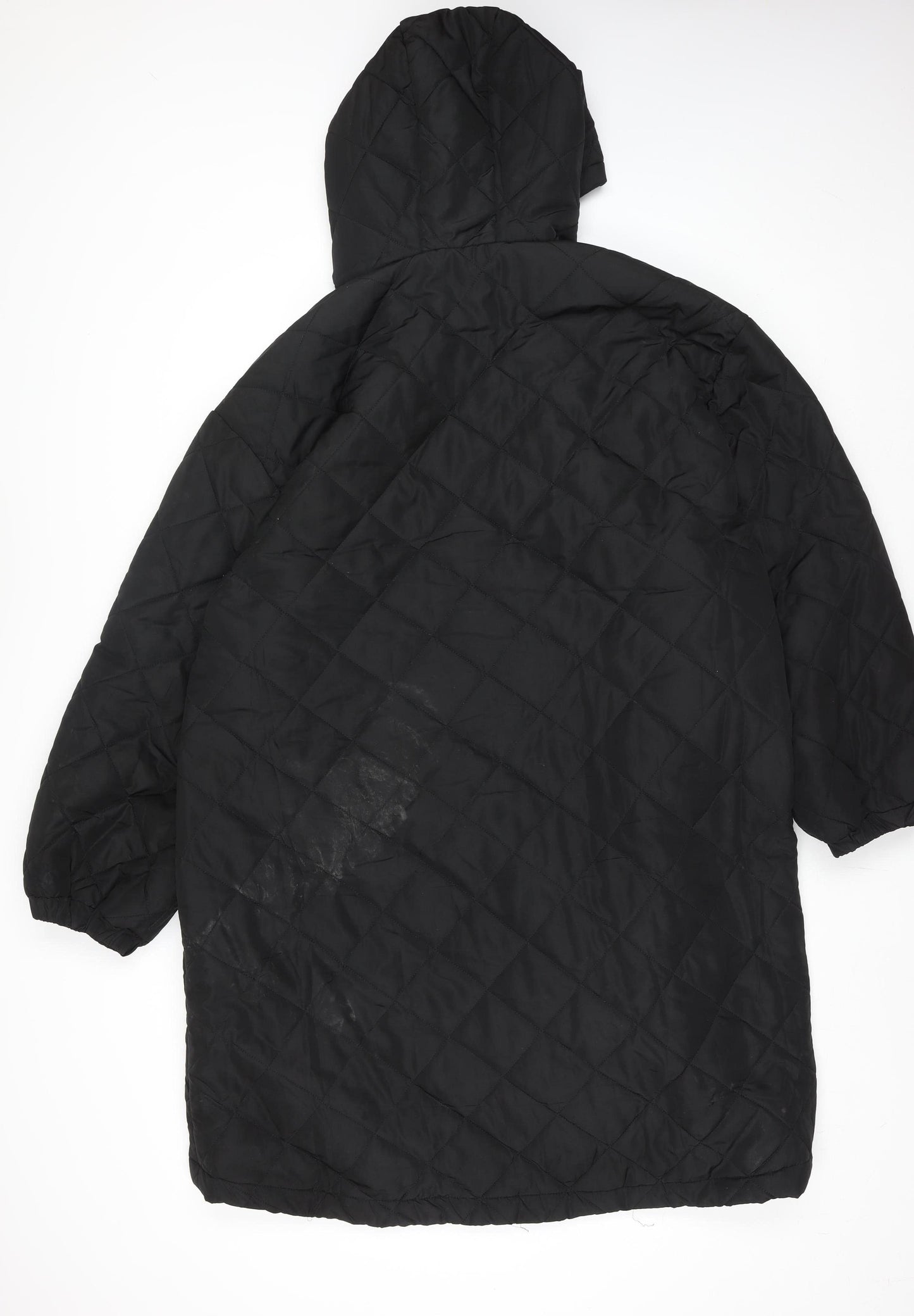 Dorothy Perkins Women’s Black Quilted Hooded Puffer Jacket Size L