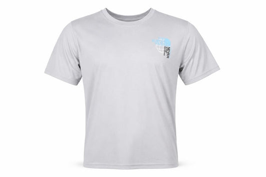 The North Face Men's Grey M Short Sleeve Cotton Blend T-Shirt