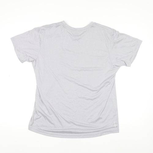 The North Face Men's Grey M Short Sleeve Cotton Blend T-Shirt