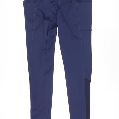 Layer 8 Women’s Blue Quick Dry Stretch Ankle Leggings Size S