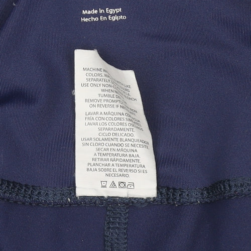 Layer 8 Women’s Blue Quick Dry Stretch Ankle Leggings Size S