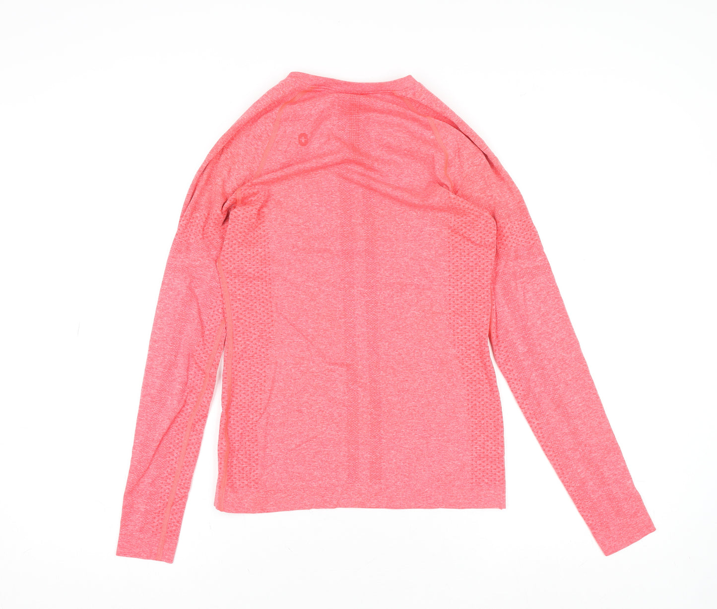 FIGS Womens Pink XS Seamless Long Sleeve Active Top