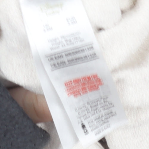 Disney Baby Unisex Beige Tigger Dungaree 3-6 Months Cotton Blend