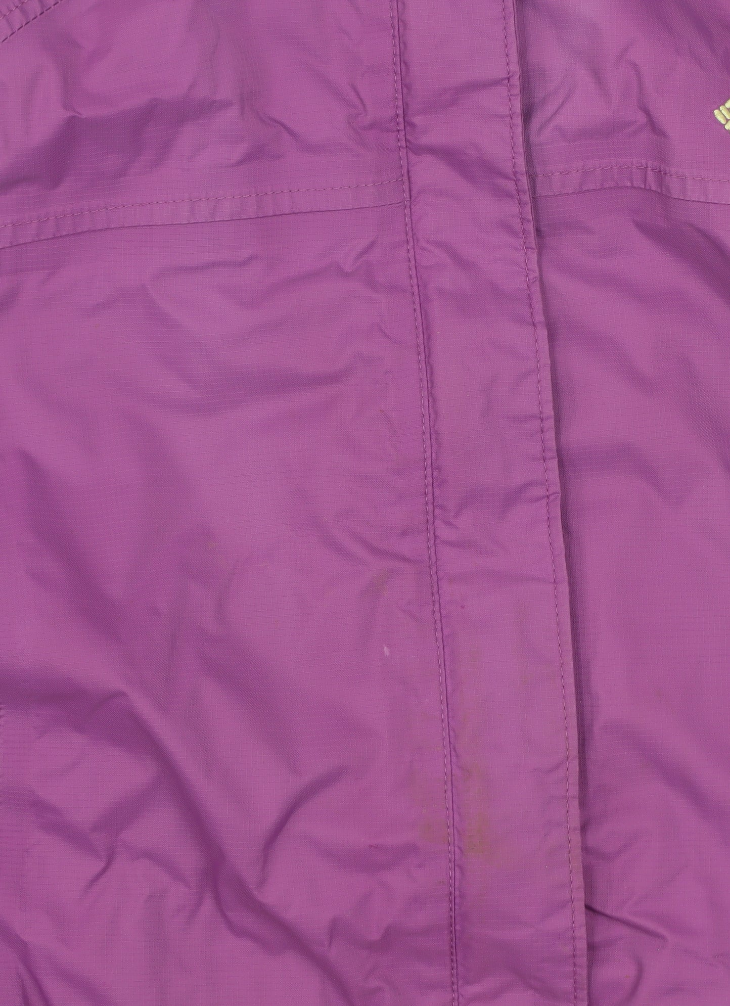 Columbia Women Purple XL Hooded Rain Coat Outdoor Jacket