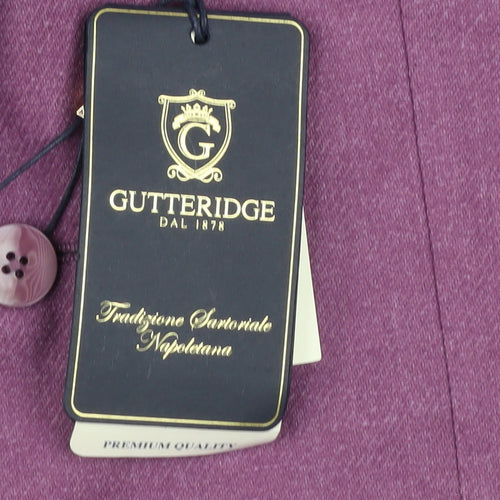 Gutteridge Women's Purple Wool Blend Classic Blazer Size 16