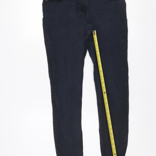Next Men’s Blue Skinny Mid Rise Jeans Size 32R Cotton Blend