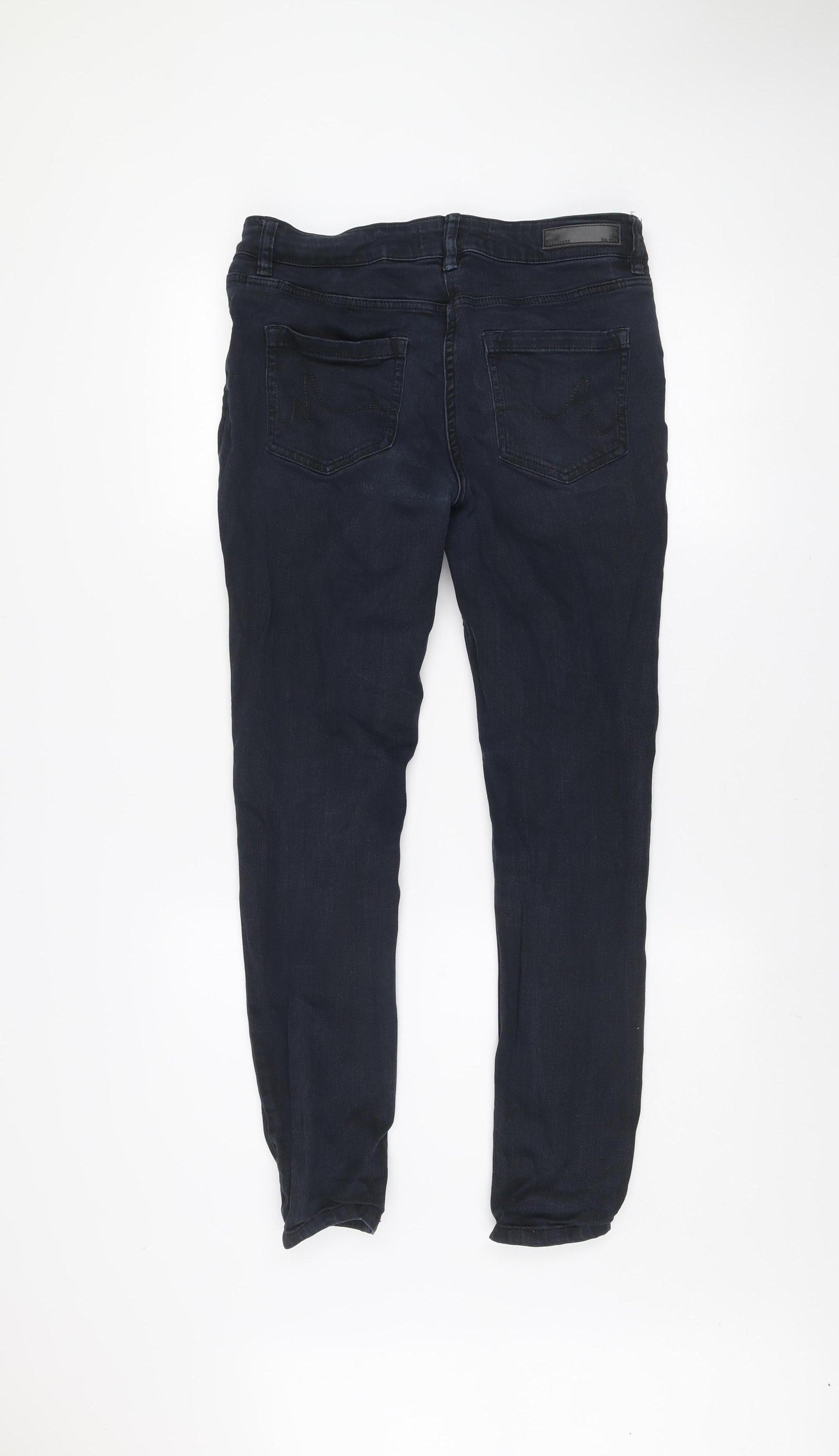 Next Men’s Blue Skinny Mid Rise Jeans Size 32R Cotton Blend