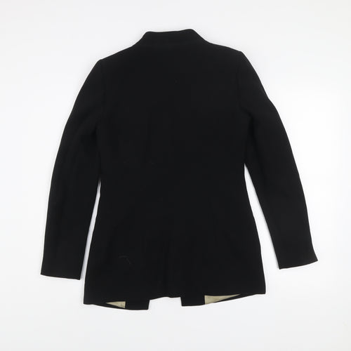 ASH New York Black Women's Slim Fit Blazer Jacket Size 10