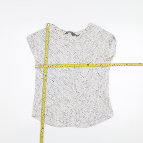 Mountain Warehouse Womens Grey Size 10 Relaxed Cotton Tee