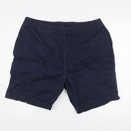 SoulCal & Co Men’s Blue 2XL Chino Shorts Elastic Waist Casual