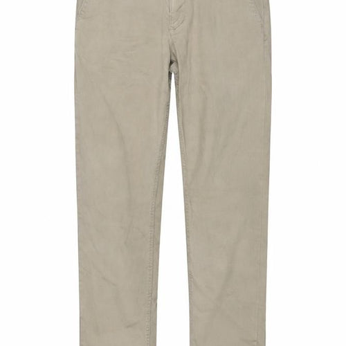 Selected Homme Men's Beige Chino Trousers W38 L34 Organic Cotton Blend