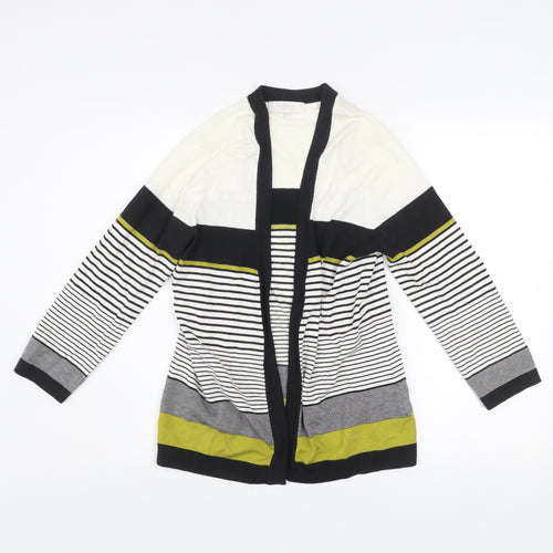 Debenhams Classics Women's Multicoloured Striped Cardigan Size 12
