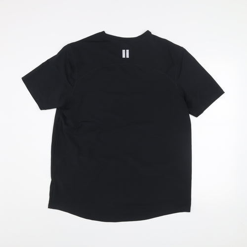 Dunnes Stores Mens Black Regular Fit Active T-Shirt Size L
