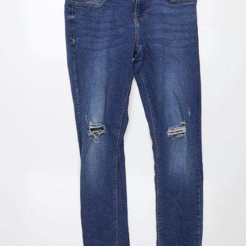 Denim Co. Men's Blue Super Skinny Stretch Jeans W32 L32