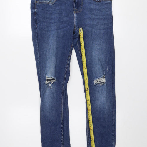 Denim Co. Men's Blue Super Skinny Stretch Jeans W32 L32