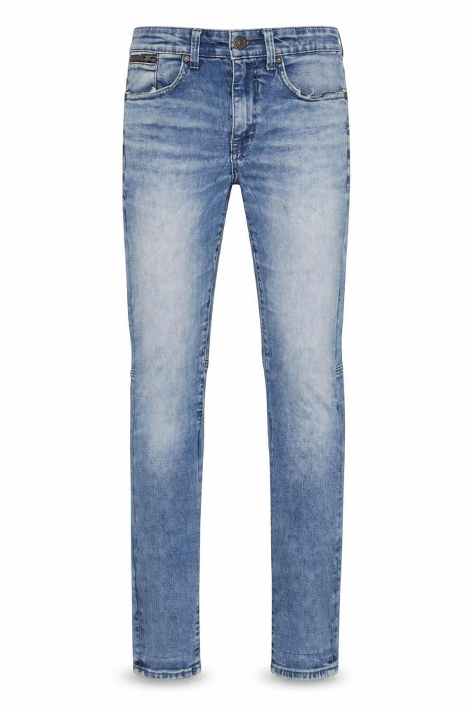 New Look Men Blue Skinny Stretch Jeans 30/32 Regular Fit Denim