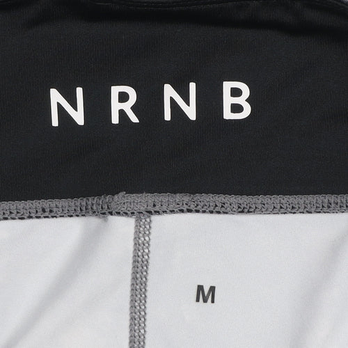 NRNB Women's Black Cropped Sports Leggings Size M Gym & Yoga Activewear