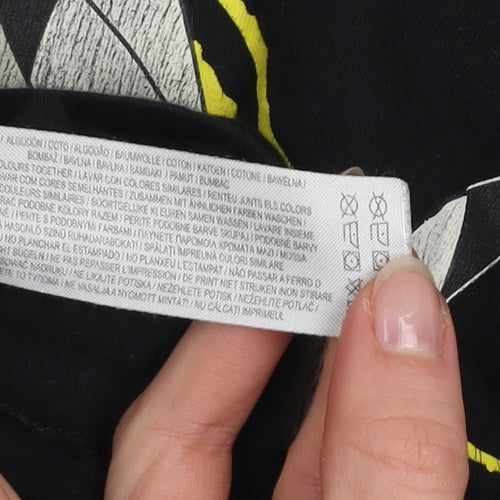 Pokémon Boys Black Pikachu Graphic T-Shirt 12-13 Years Cotton Crew Neck