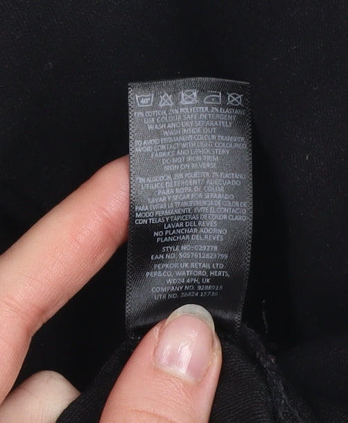 Pep & Co Women's Black Size 12 Skinny Stretch Jeans