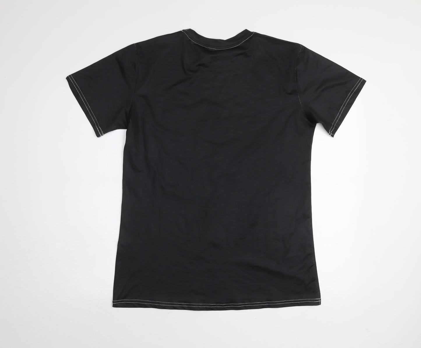 Men’s Black The Terminator Movie Graphic T-Shirt L Polyester Blend