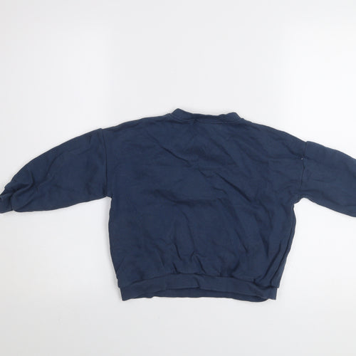 Zara Boys Blue Disney Pullover Sweatshirt 4-5 Years Mickey & Friends